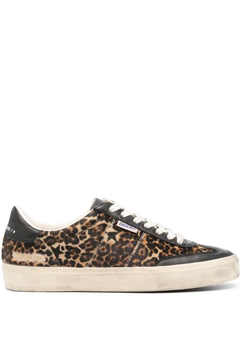 Brown and black Soul Star sneakers Golden goose - men